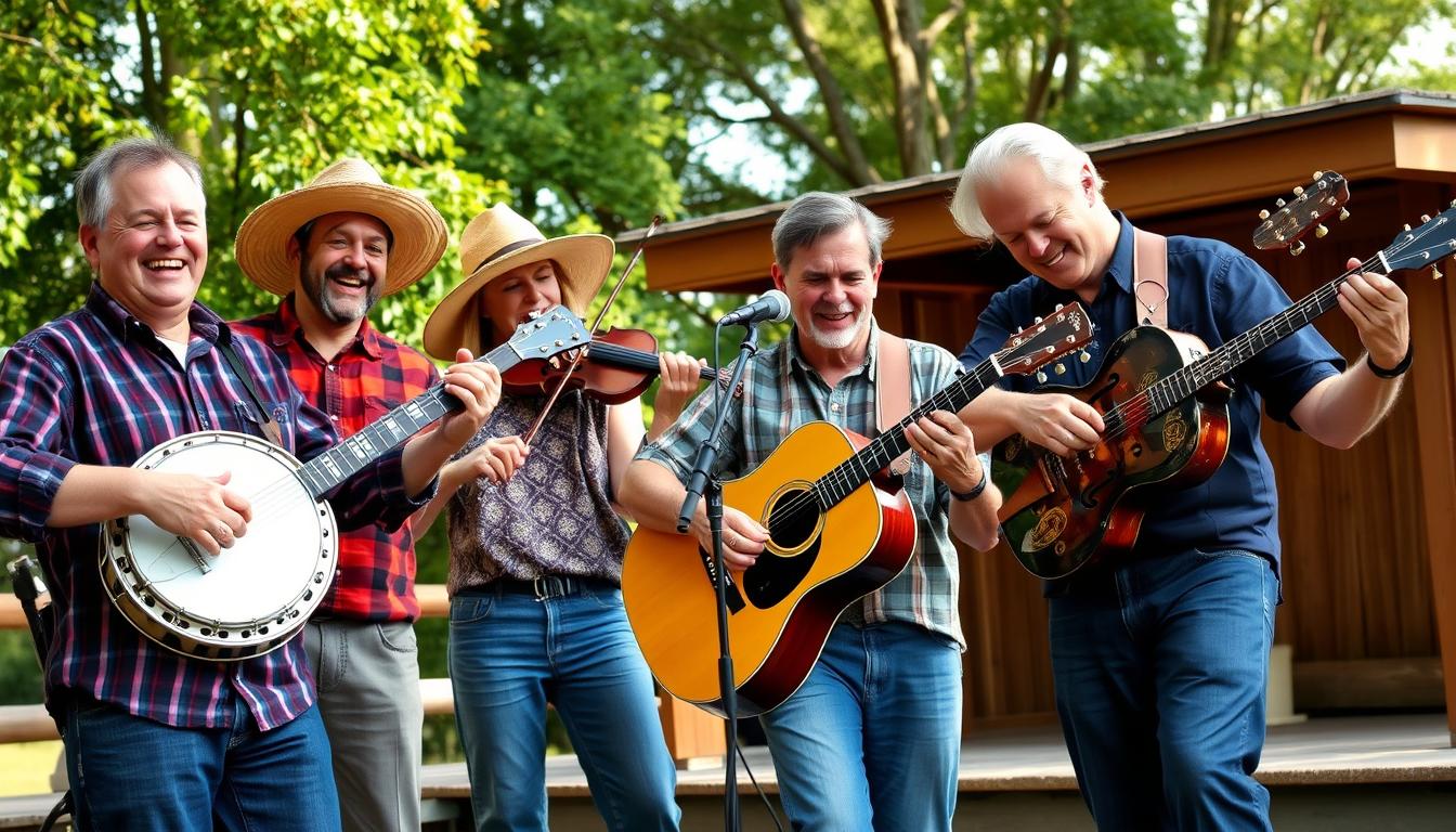 Les instruments incontournables du bluegrass