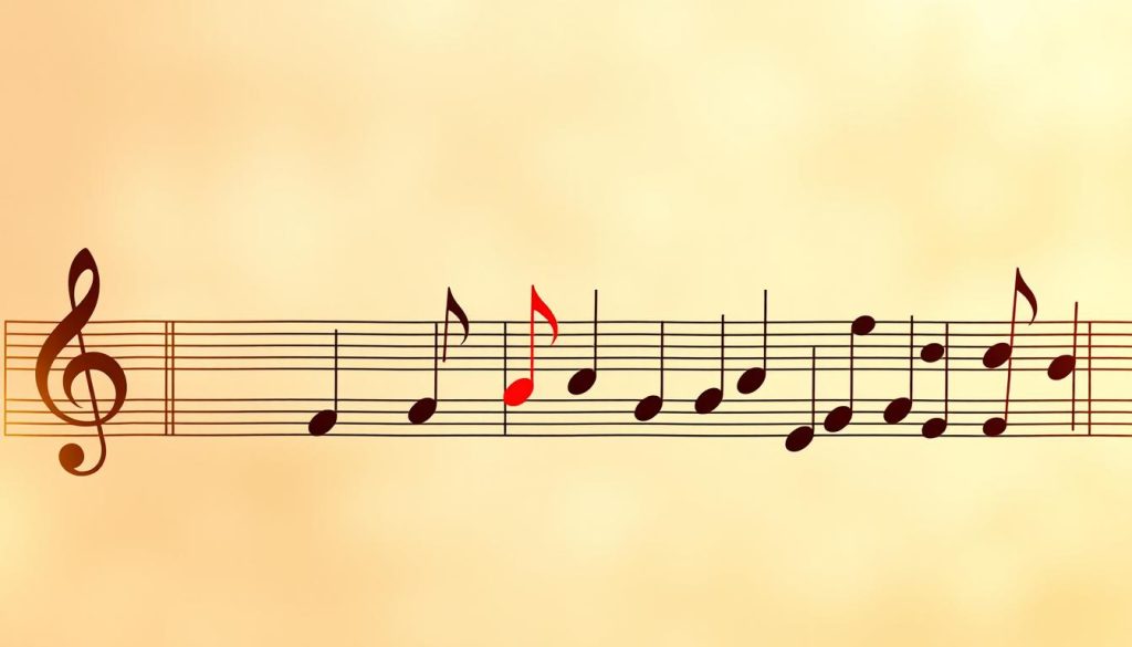 A vibrant musical staff floats against a soft, hazy background. Notes dance across the staves, each distinct in shape and color, forming a visual representation of tonality. The treble and bass clefs frame the composition, guiding the eye through the harmonic structure. Warm, golden light filters in from the left, casting subtle shadows and highlights that bring depth and dimension to the scene. The overall mood is one of contemplation and discovery, inviting the viewer to explore the fundamental building blocks of music. A vibrant musical staff floats against a soft, hazy background. Notes dance across the staves, each distinct in shape and color, forming a visual representation of tonality. The treble and bass clefs frame the composition, guiding the eye through the harmonic structure. Warm, golden light filters in from the left, casting subtle shadows and highlights that bring depth and dimension to the scene. The overall mood is one of contemplation and discovery, inviting the viewer to explore the fundamental building blocks of music.