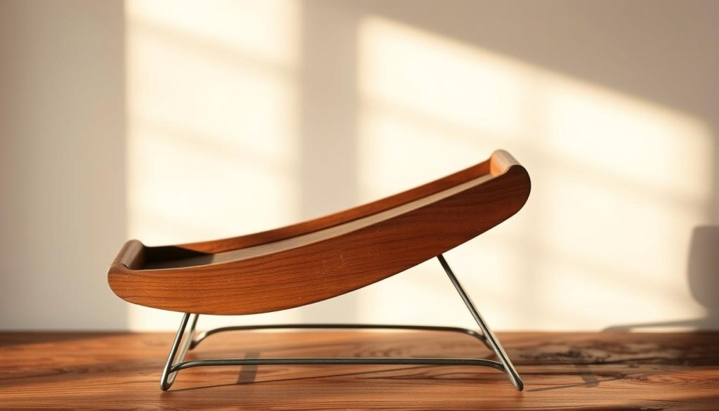 A vintage wooden mandoline against a softly-lit backdrop, positioned on a wooden surface. The mandoline features a sleek, rustic design with smooth, curved edges and a sturdy metal frame. Gentle shadows cast across the mandoline, highlighting its intricate details and textured surface. The lighting is warm and natural, evoking a sense of traditional craftsmanship. The overall scene conveys a sense of practicality, durability, and safety, aligning with the article's focus on essential criteria for purchasing a vintage mandoline. A vintage wooden mandoline against a softly-lit backdrop, positioned on a wooden surface. The mandoline features a sleek, rustic design with smooth, curved edges and a sturdy metal frame. Gentle shadows cast across the mandoline, highlighting its intricate details and textured surface. The lighting is warm and natural, evoking a sense of traditional craftsmanship. The overall scene conveys a sense of practicality, durability, and safety, aligning with the article's focus on essential criteria for purchasing a vintage mandoline.